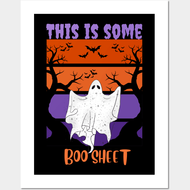 This is Some Boo Sheet Wall Art by Qamse Store